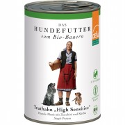 Bio Truthahn High Sensitive 410g Hund Nassfutter defu