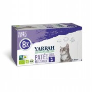 Bio Multi-Pack für Katzen Pate Bio Huhn&Truthahn Katze Nassfutter Yarrah